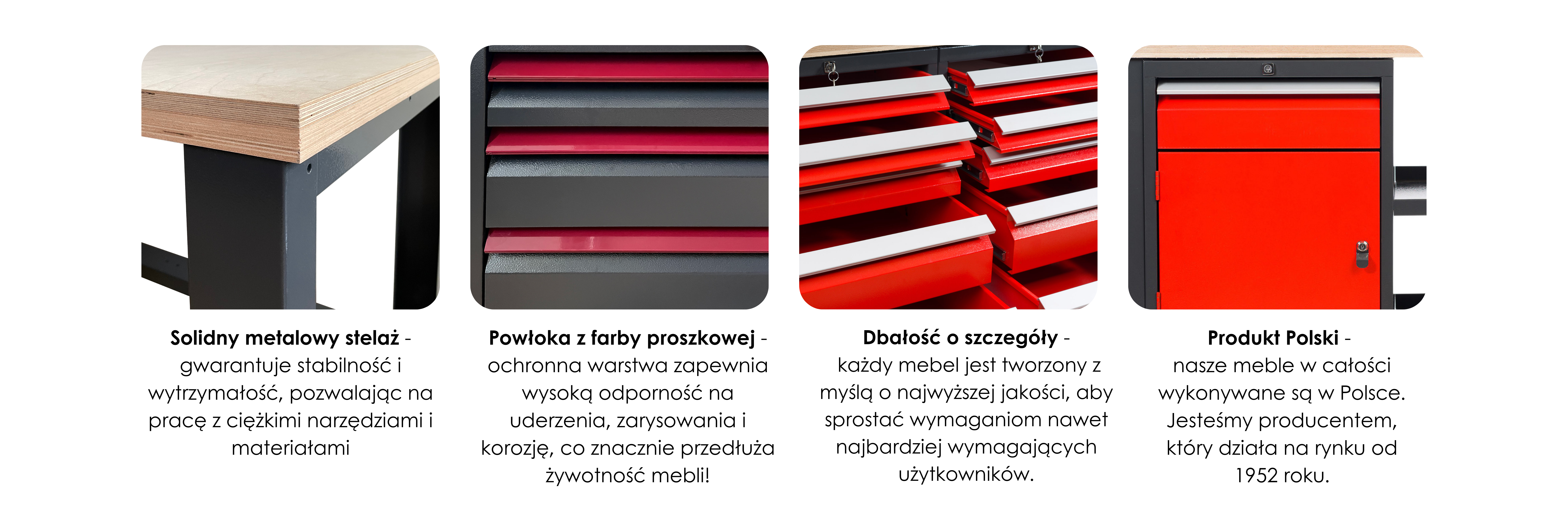 Zalety mebli warsztatowych